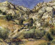 Pierre Renoir Rocky Crags at L'Estaque china oil painting reproduction